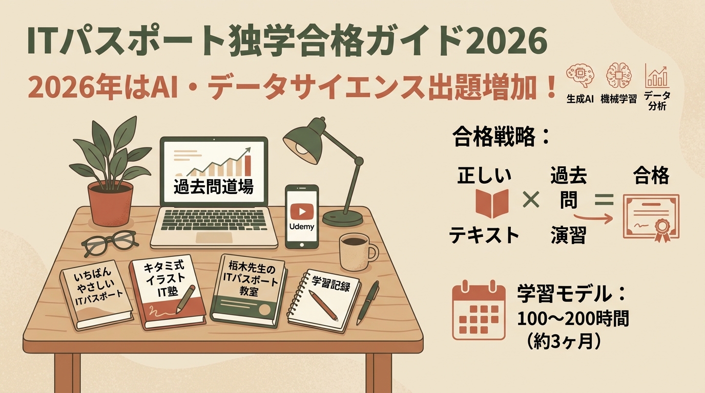 ITパスポート独学合格ガイド2026